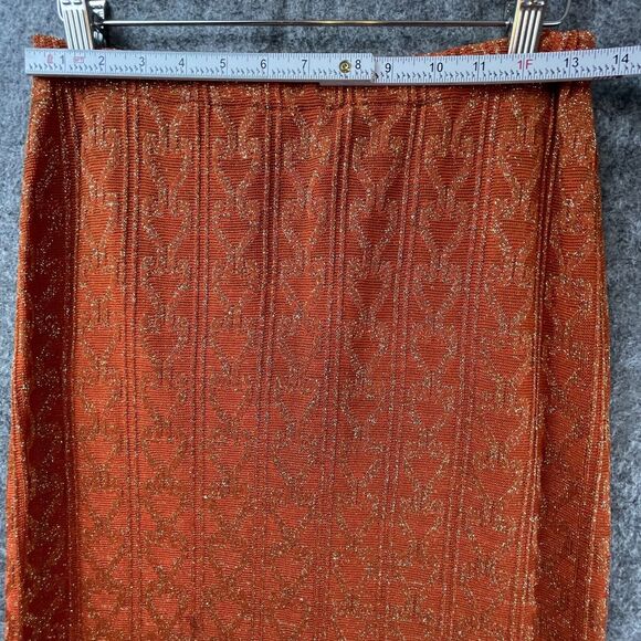 VTG Rona New York Knit Set Womens 10 Screen Worn Dress Skirt Suit Cardigan 60s - Picture 8 of 13